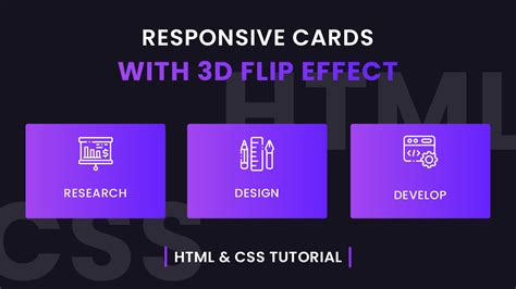 Made with HTML, CSS. . 3d flip card css codepen